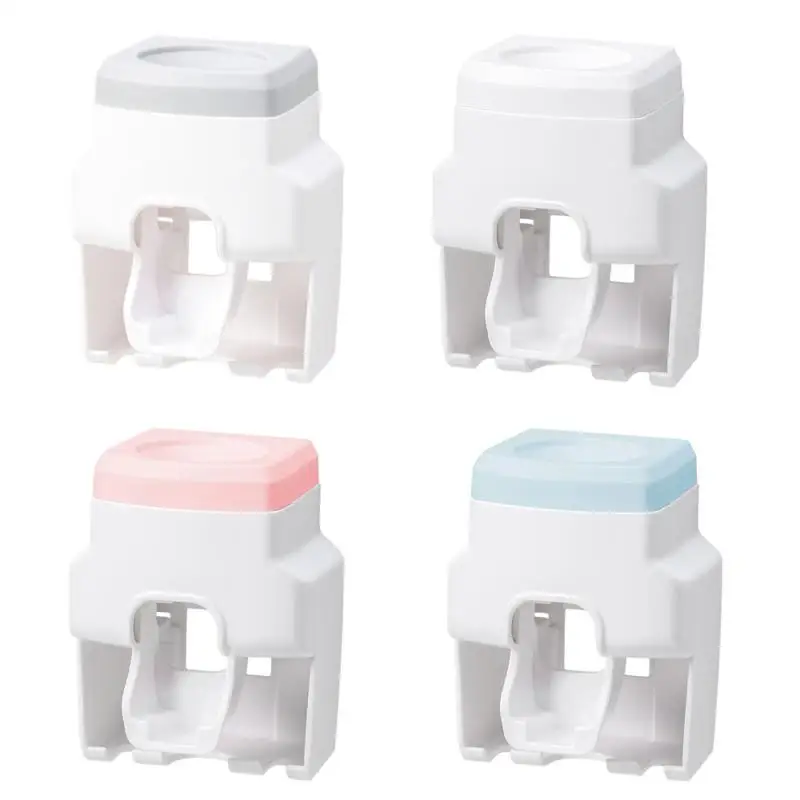 Toothbrush Holder Firmly Punch-free Portable Moisture-proof Wall-mounted Do Not Hurt The Wall Toothpaste Squeezer Waterproof