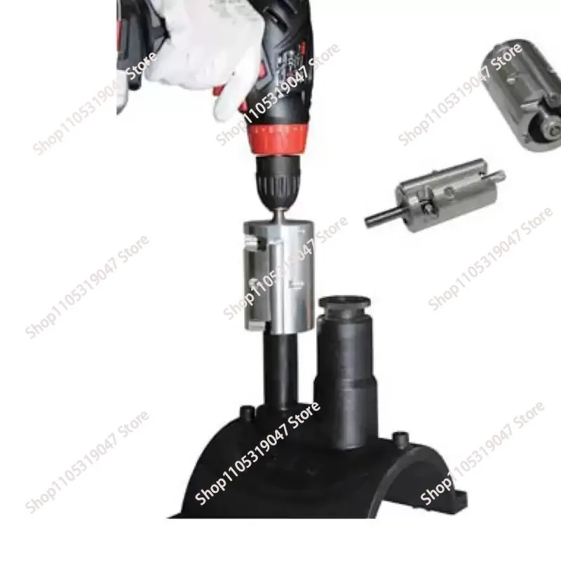 63-110 Electric Rotating Scraper, Scraping Tool Plastic Tube Socket Electrofusion Welding To Remove Oxidation Layer