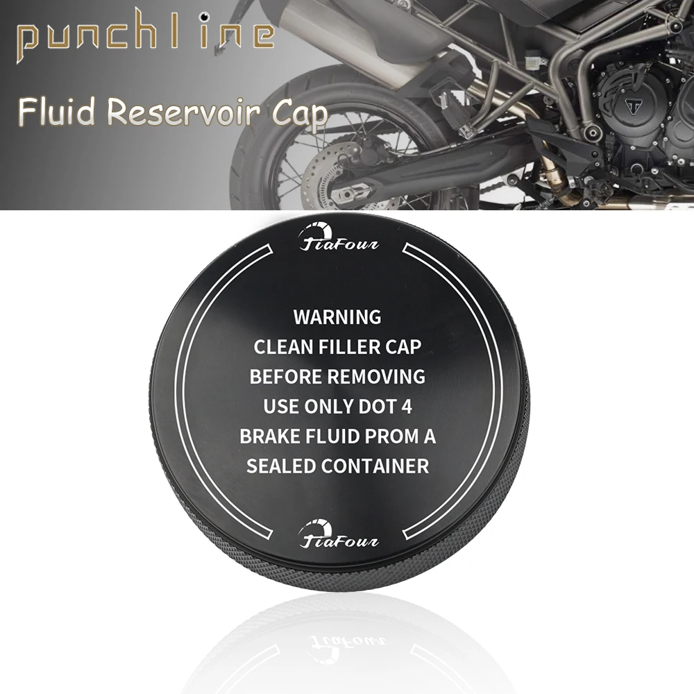 ل SPEED الثلاثي 1050 07-13 النمر 800 11-12 DAYTONA 675 09-11 الشارع الثلاثي 13-14 الخلفية سائل الفرامل خزان غطاء تغليف