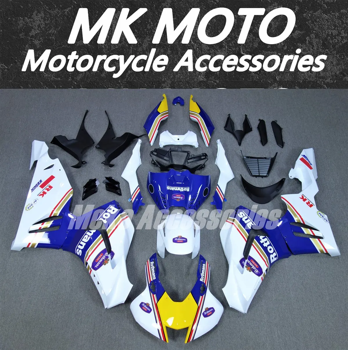 

Fairings Kit Fit For CBR1000RR-R 2020 2021 2022 Bodywork Set 20 21 22 High Quality Injection White Blue Yellow