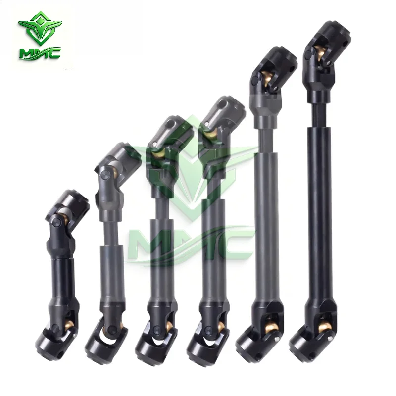 1Pcs Internal Spline Metal Drive Shaft Universal Joint Driveshaft for 1/10 RC Crawler TRX4 SCX10 Gladiator TF2 D90 YK4082 104311