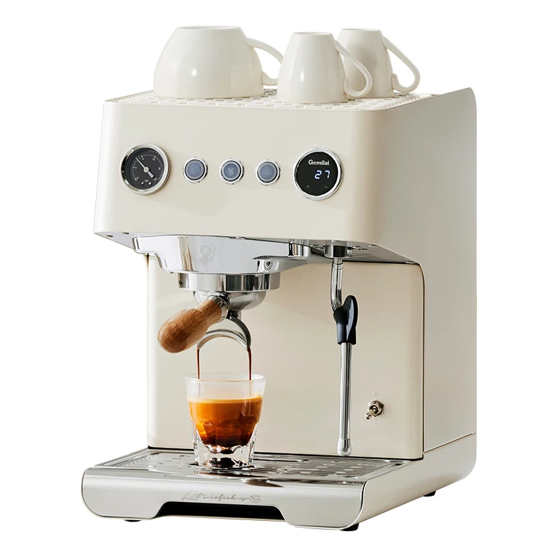 

Gemilai CRM3028 2024 New Products Home Appliances 3 In 1 With Milk Frother Electric Smart Espresso Coffee Maker Machine