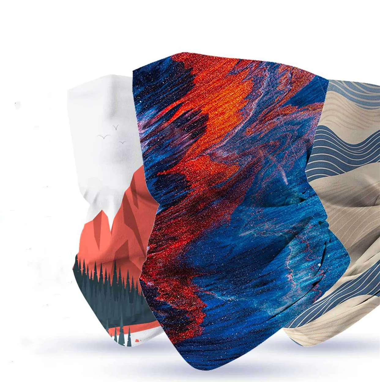 

New Seamless Balaclava Magic Scarf Face Cover Starry Sky Headscarf Bandana Shield Headband Men Women Cycling Neck Warmer Gait