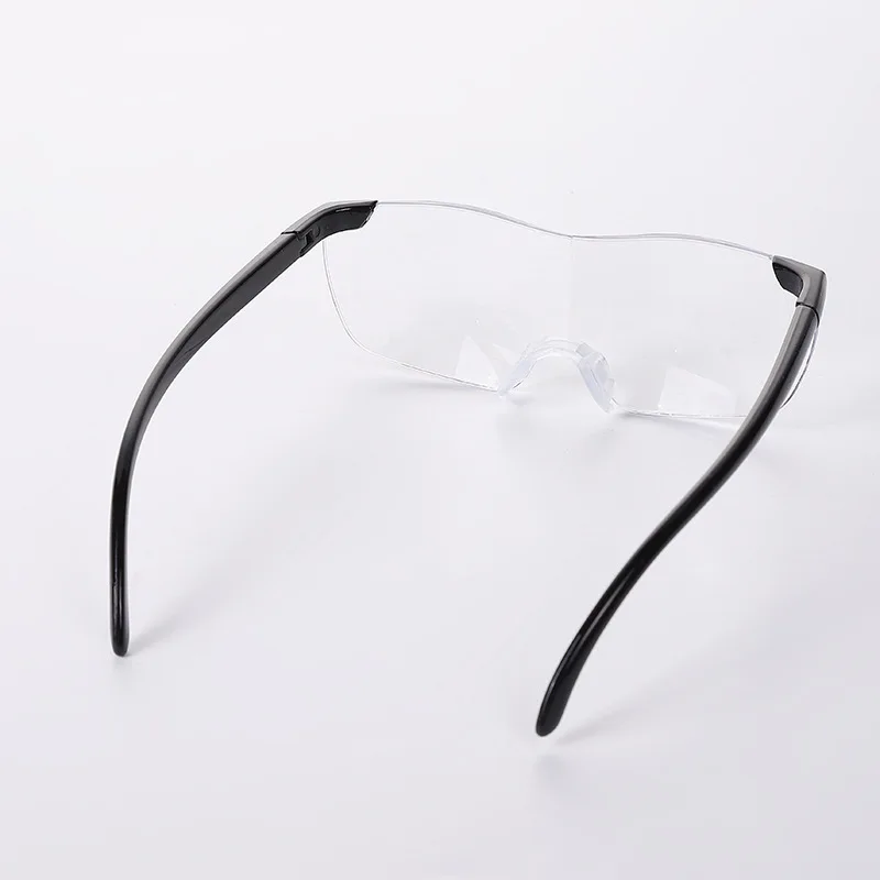 Glasses Type 1.6X High-Definition Magnifying Glass 250-Degree Reading Glasses for Optical Lenses Myopia and Reading