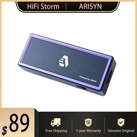 New ARISYN XUAN WU Portable Earphone Amplifier Type-C Hi-Res Audio…