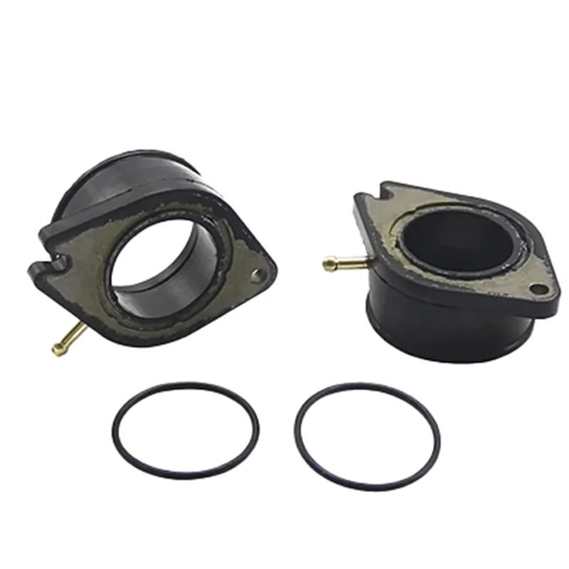 For XV700 XV750 XV920 Virago VIRAGO 1100 XV1100 XV 700 750 920 2Pcs Motorcycle Carburetor Intake Manifold Adapter