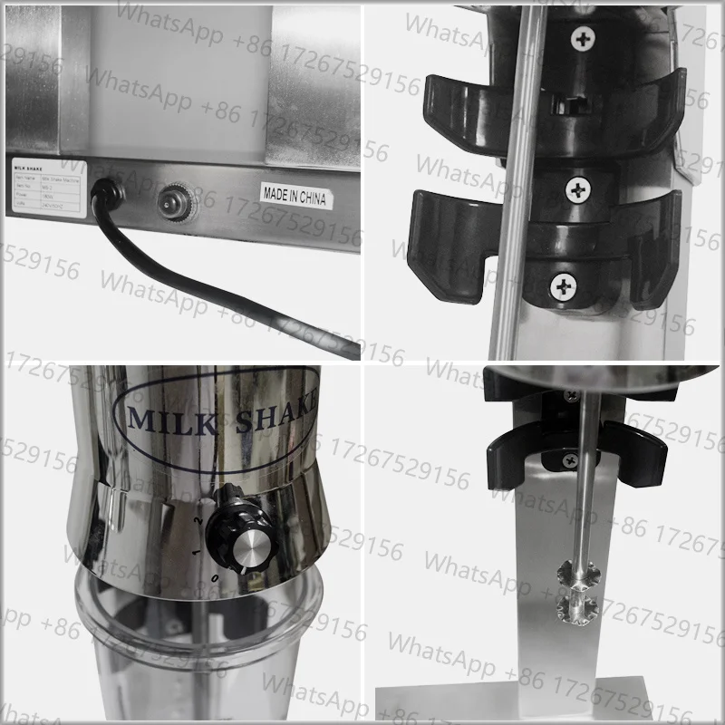 Milk shake machine Double cups Milkshaker Stainless steel Shaking machine 220V/110V Milk Mixer Milk Bubble tea machine