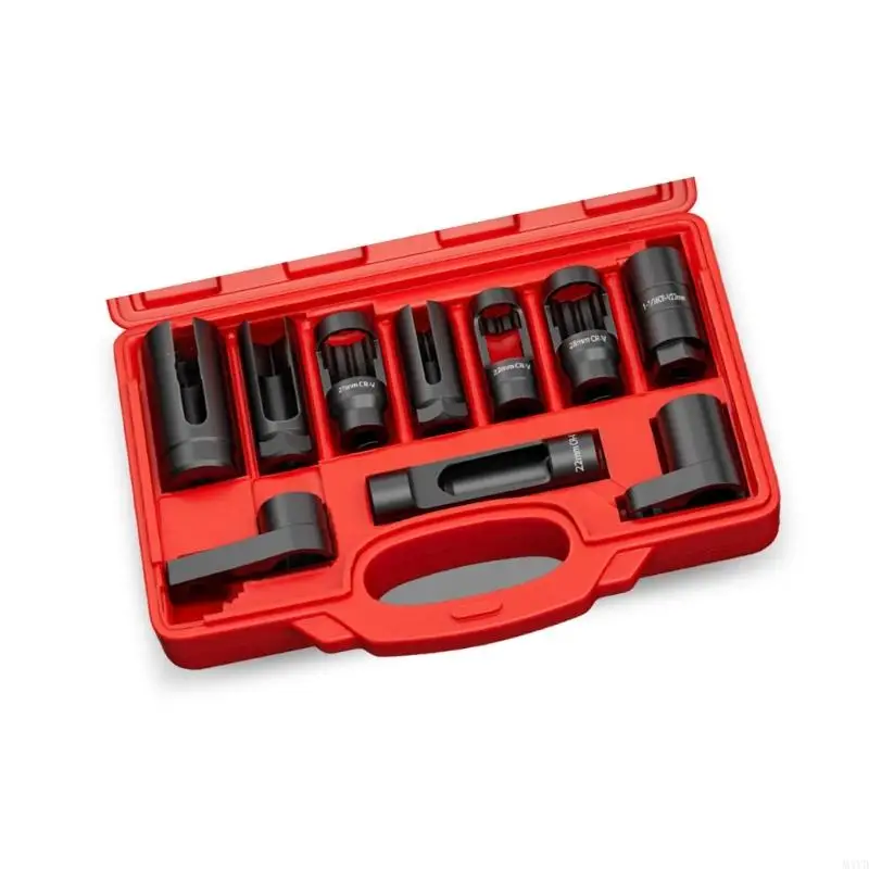 Complete Oxygen Sensors Socket Wrench With Extended Leverage And Thickened Construction For Easy Car Maintenance And M4YD