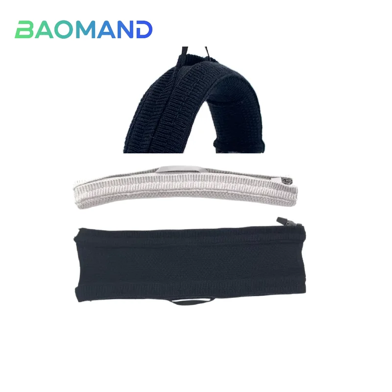 Headphone zipper headband protective cover For HyperX Cloud 2 Headphones Repair Parts