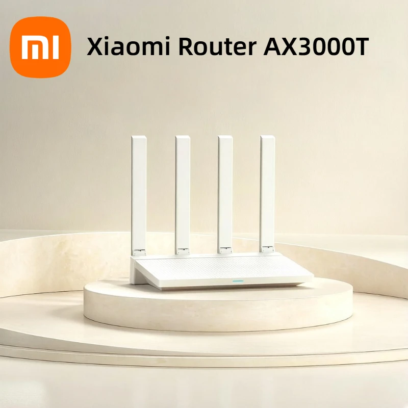 Xiaomi Router AX3000T 2.4G 5G Mesh Technology WiFi 6 Efficient Wall Penetration Children Online Protection WiFi Router Repeater