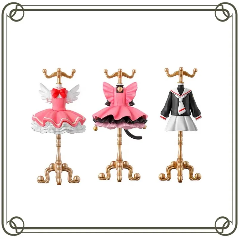 

Bandai Gashapon Anime Cardcaptor Sakura Clothes-rack Jewelry Rack Table Decoration Storage Action Figures Model Kids Toy