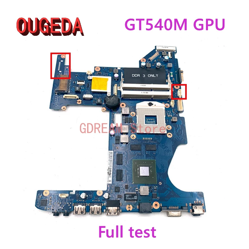 OUGEDA BA92-07568B BA92-07568A BA41-01473A BA41-01471A For SAMSUNG RF511 Laptop motherboard HM65 GT540M GPU DDR3 Main board