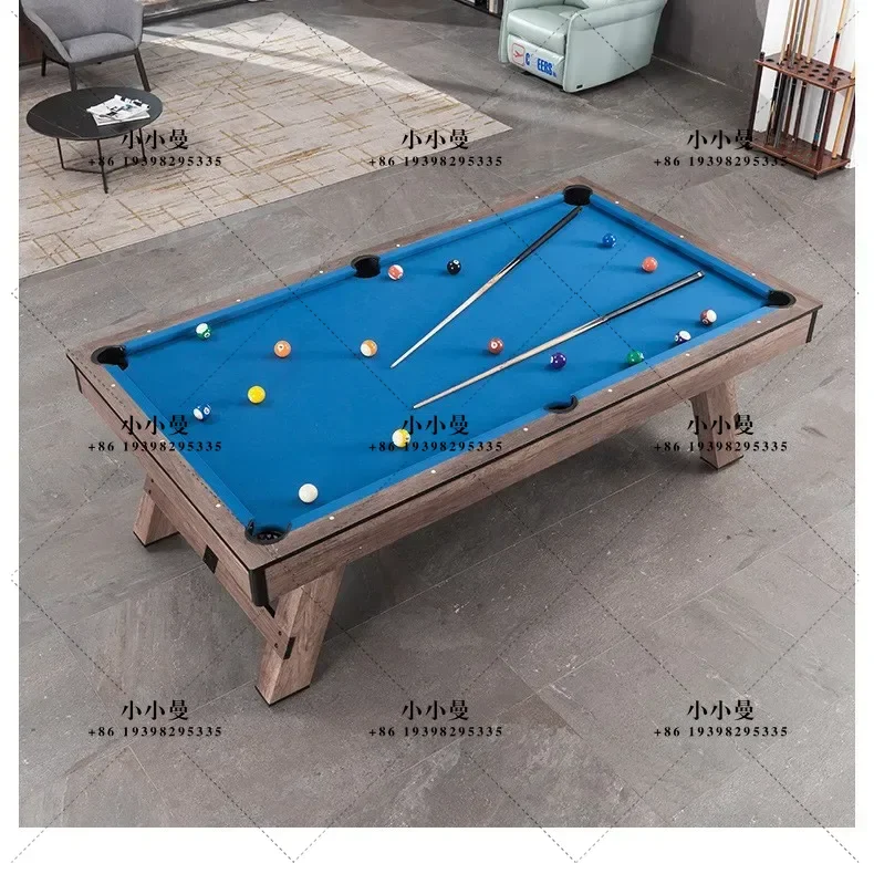 Household pool table American black 8 multi-functional three-in-one dining table Ping Pong indoor leisure meeting nine-ball