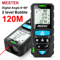 MESTEK 50M/100M Infrared Laser Distance Meter Diastimeter Laser Rangefinder Measure Tape Medidor Trena Laser Tape Range Finder