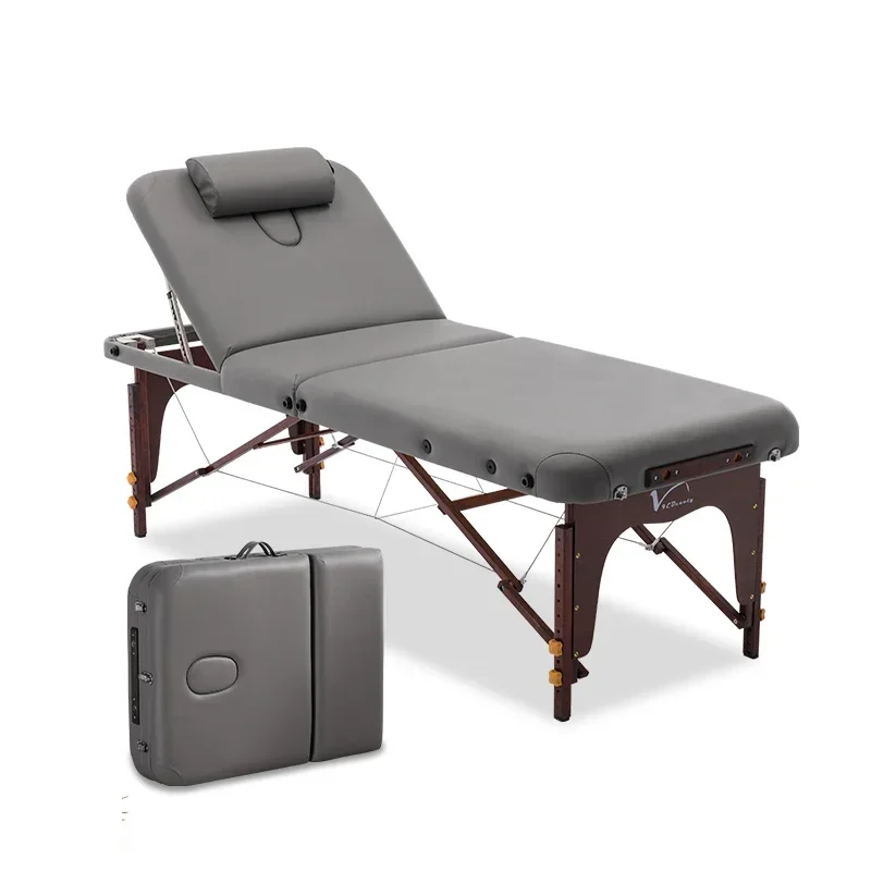 Professional Spa Massage BedStretchers Portable Relaxing Aesthetics Auxiliary Tables Stable Folding Beauty Tattoo Furniture