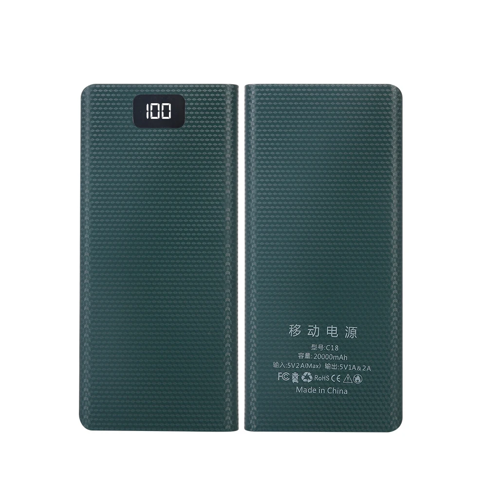 8*18650 Powerbank-Gehäuse, Batteriehalter, tragbares Dual-USB-Typ-C-Ladegehäuse für iPhone, Xiaomi, Huawei, 18650-Batteriegehäuse – Detail 7
