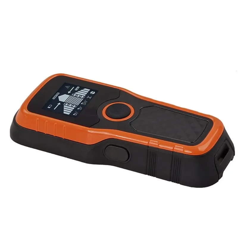CJSD-Audible Alarm Wall Scanner Stud Finder 5-In-1 Detector High-Definition LCD Display Screen For Wood, Metal AC Wires