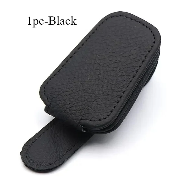 Auto zonneklep brillenkoker houder zonnebril clip ticket kaart clip multifunctionele draagbare clip auto-interieuraccessoires