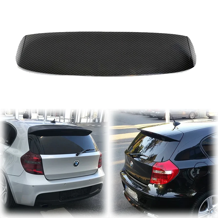 

Большой спойлер, новый дизайн 2004-201000, для BMW 1 серии E81 E87, хэтчбек, высококачественный ABS, автомобильный спойлер на крышу, обвес, комплект кузова