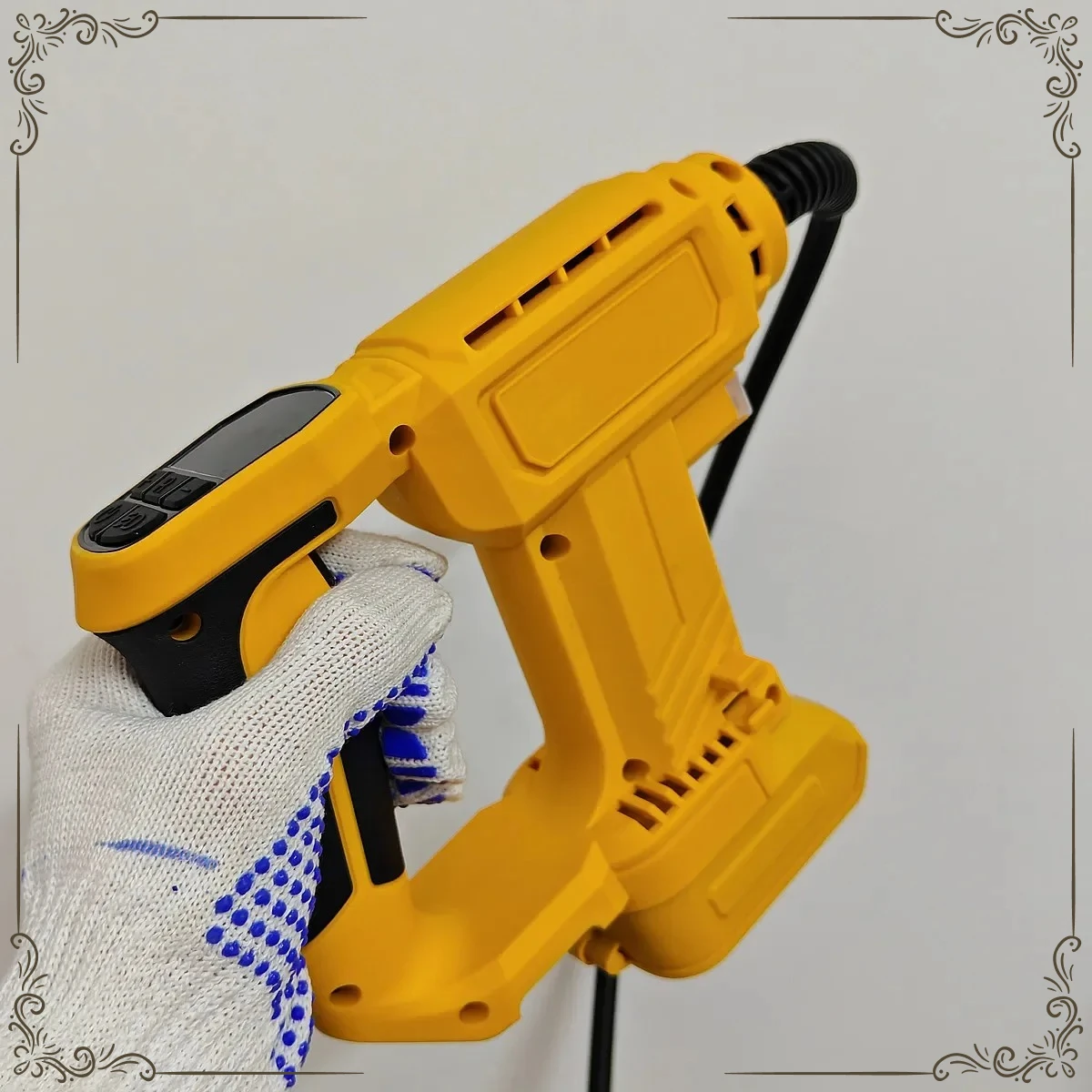 

Беспроводной воздушный насос Dewalt, автомобильный компрессор для шин с цифровым дисплеем и светодиодной подсветкой, электроинструмент для аккумуляторов Dewalt 20V 18V