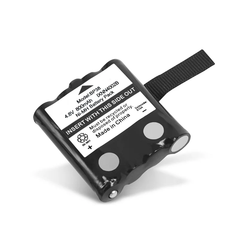 BP38 Two Way Radio Replacement Battery Compatible with Motorola T5 T6 T8 Walkie Talkie IXNN4002B BT1013 Spare Cell Pack