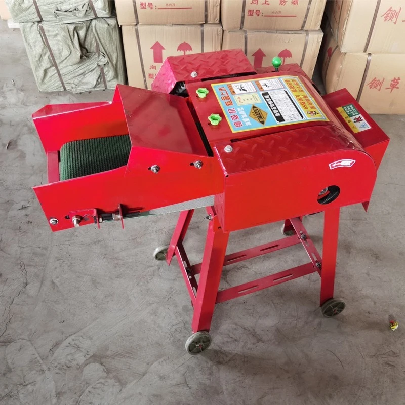 4 Blades 6 Blades Grass Cutting Machine, Corn Straw, Grass Crushing and Kneading Machine, Household Use