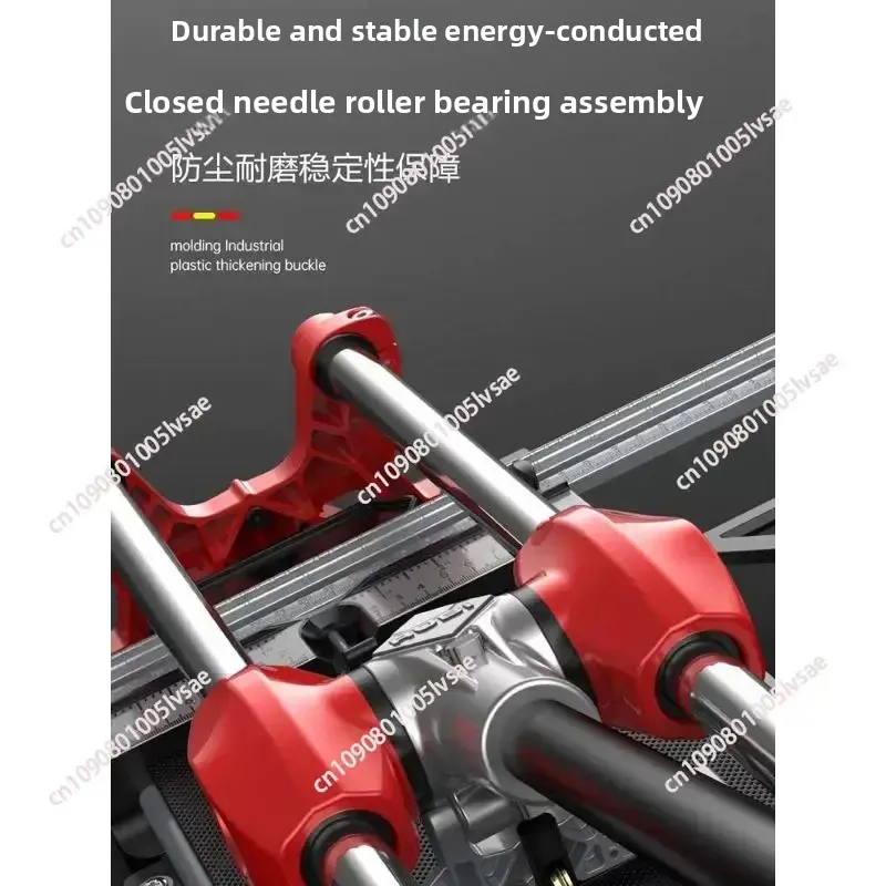 Push Knife Tile Cutter, High-Precision Manual Floor Tile Cutting Tool, Durable Aluminum Alloy Construction Professional Use
