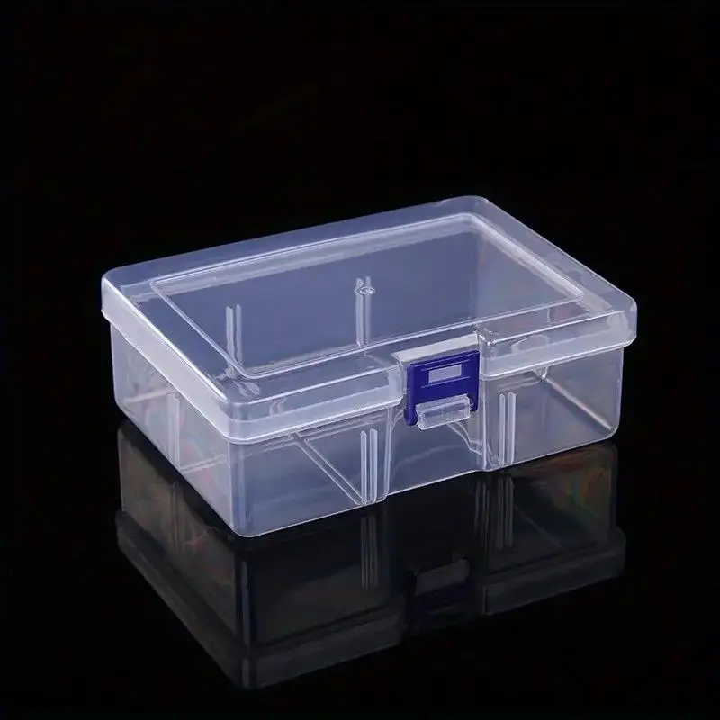 Transparent plastic storage box-dustproof and waterproof storage box for storing screwdrivers tools/jewelry with clear vision
