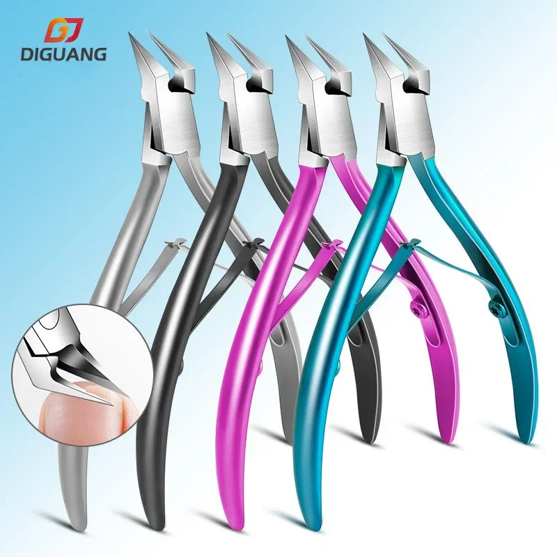 Stainless Steel Toe Nail Clipper For Ingrown Or Thick Toenails Toenails Trimmer Professional Podiatrist Toenail Nipper Tools 네일