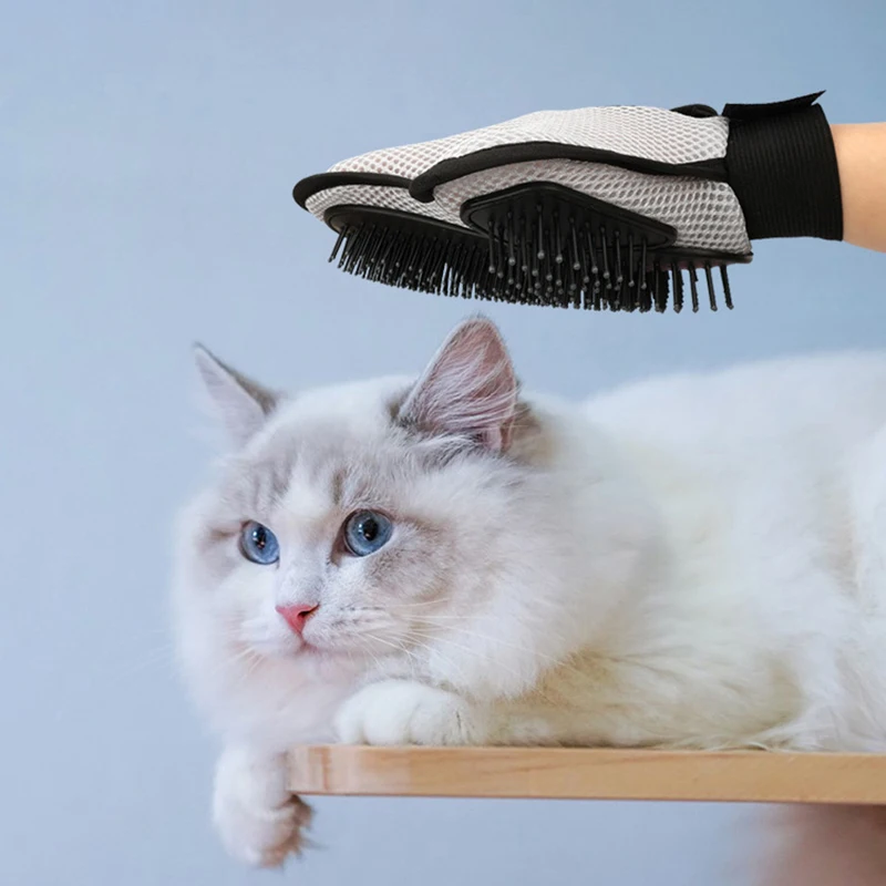 سميكة قابل للتعديل الكلب غسل قفازات تنفس لطيف حمام تدليك يخرز الحيوانات الأليفة إزالة الشعر قفاز الكلاب منتجات التنظيف #2