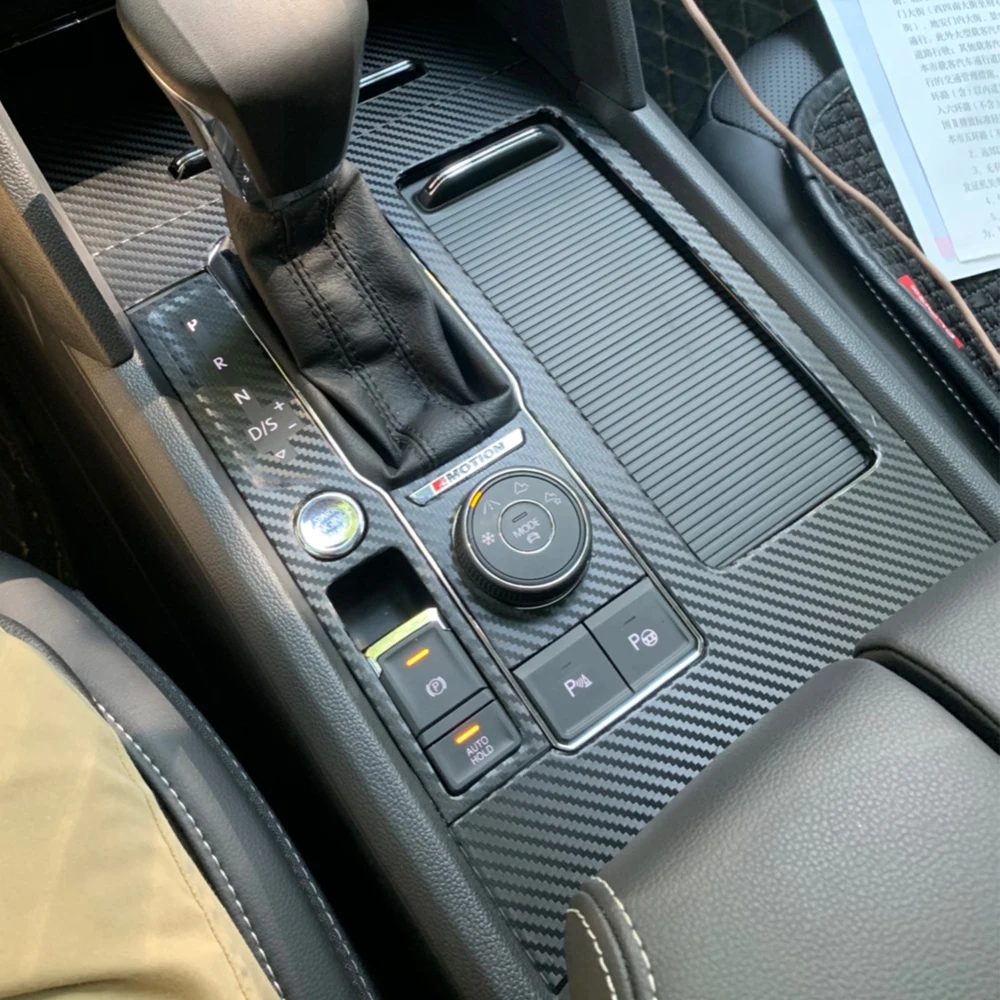 

Для Volkswagen Touareg 2017-2020 автомобильный Стайлинг 3D/5D углеродное волокно салон автомобиля центральная консоль цветная формовочная наклейка наклейки детали