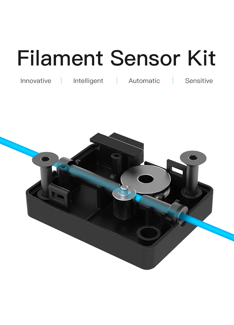 Kit detector de filamento original CREALITY compatível com acessórios de impressora 3D Ender-3 V3 SE_Ender-3 V3 KE