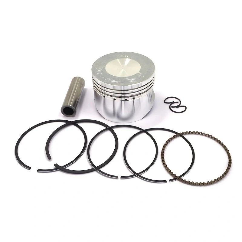 52.4mm Bore Piston Rings 13MM Pin Gasket Assembly Replacement for Horizontal 110cc Taotao Sunl Coolster SSR Dirt Pit Bike ATV