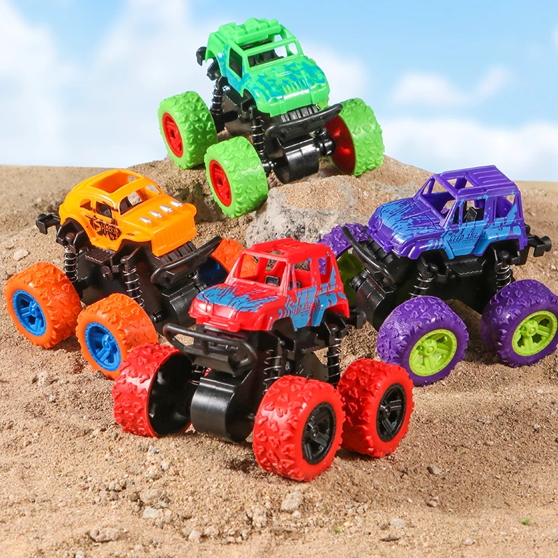 Coche todoterreno infantil 4x4 con tracción y giro acrobático - imagen 4