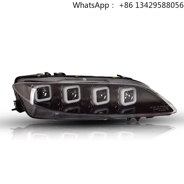 

For 03-15 Mazda 6 Modified LED Laser Lens Bugatti Daytime Running Light Turn Signal New Headlight Assembly 6000k Color 12V