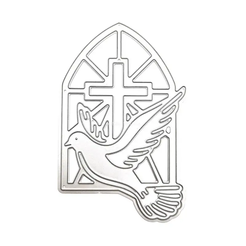 Christian Peace for Dove Metal Cutting Dies Stencil Scrapbooking DIY Album Stamp Paper Card Mold Embossing Decoration Dropship