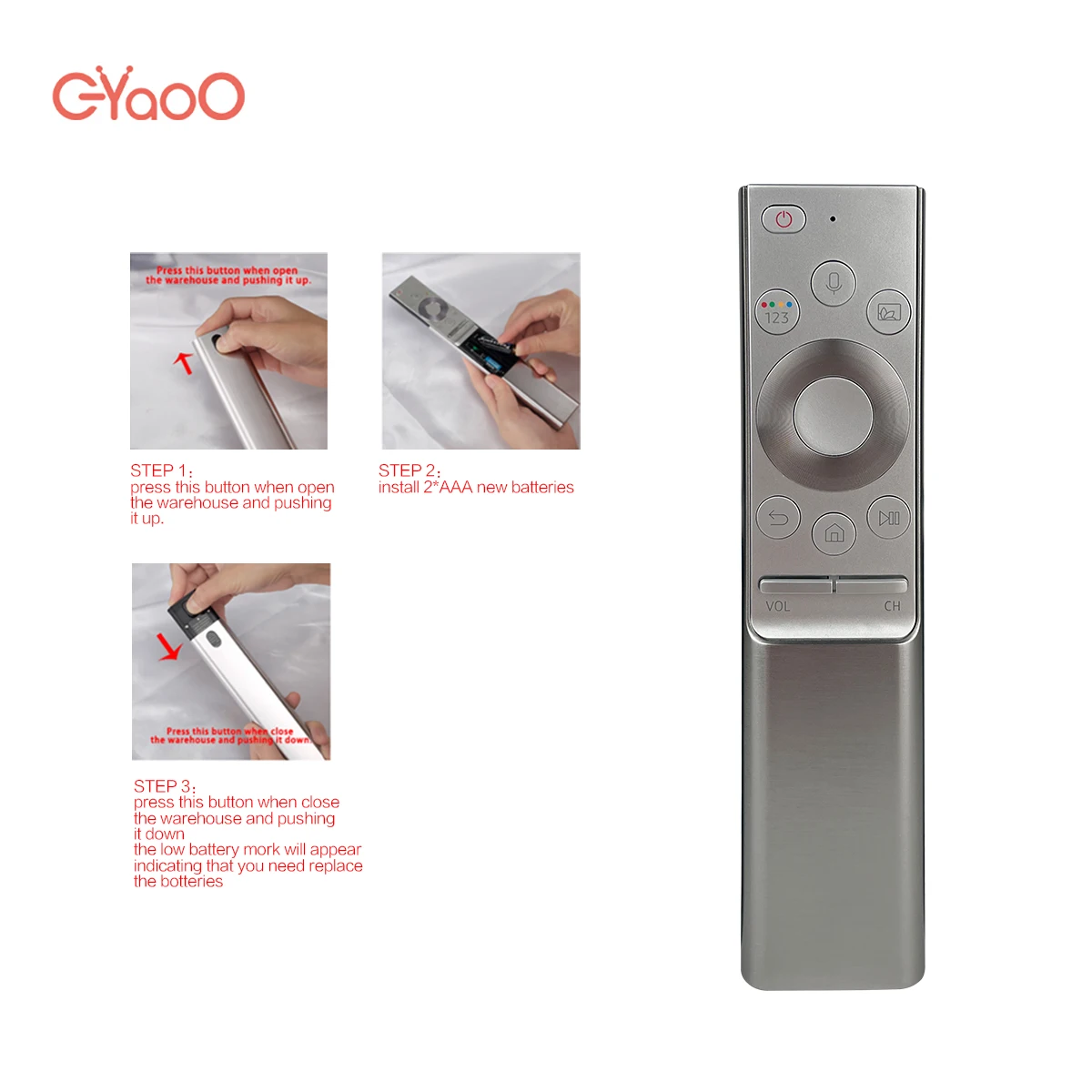 BN59-01300L TV 음성 원격 제어 BN59-01300 시리즈 삼성 QLED NeoQLED 크리스탈 클리어 시리즈 TV 리모컨