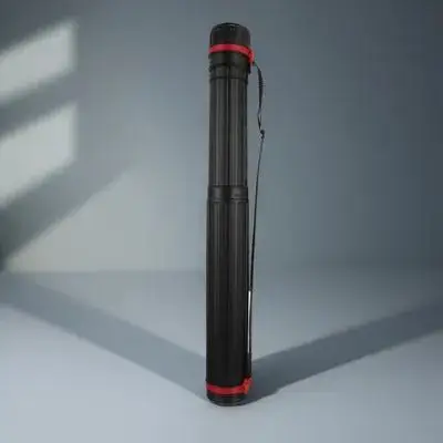 1 قطعة أنبوب صياغة تصغير سميكة حقيبة تخزين قابلة للتمديد للملصقات مخططات مع حزام الكتف PVC #6