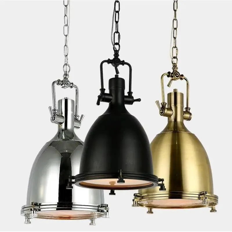 Industrial Retro Metal LED Chandelier Ceiling Light Interior Lighting Fixture