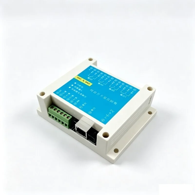 4 input and 4 output network switch quantity Ethernet relay switch quantity transparent transmission MODBUS TCP IP relay