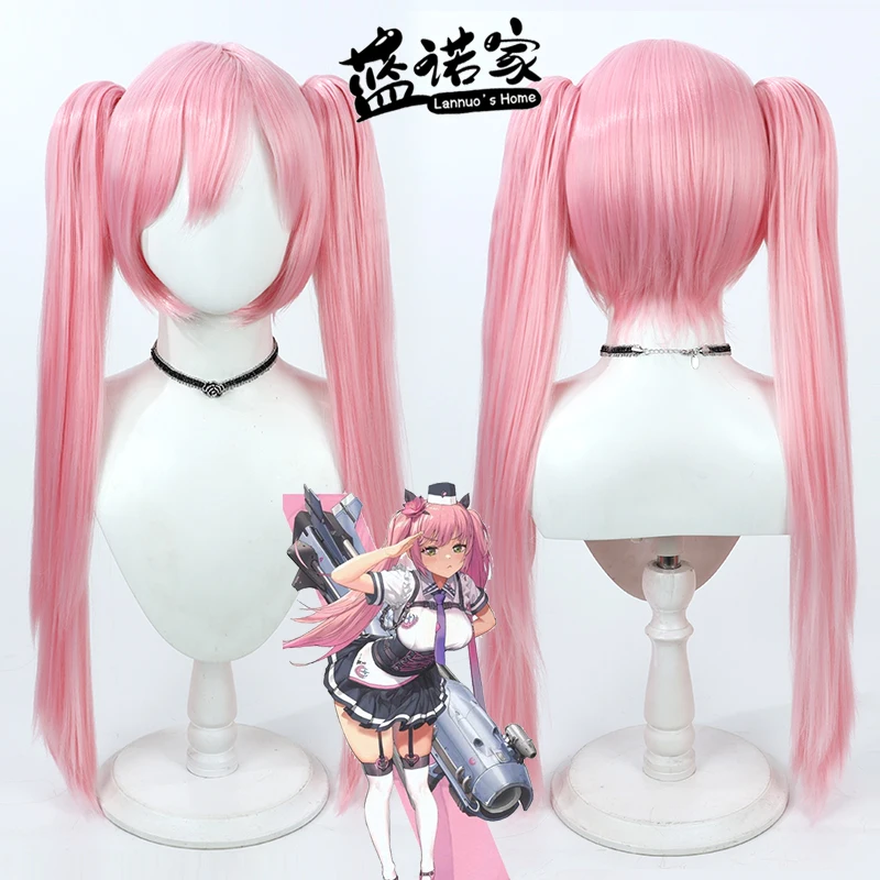 

Игра Goddess of Victory: Nikke Quiry Cos, парик для косплея, реквизит для Хэллоуина, карнавала, синтетические волосы, термостойкое волокно + шапочка для парика