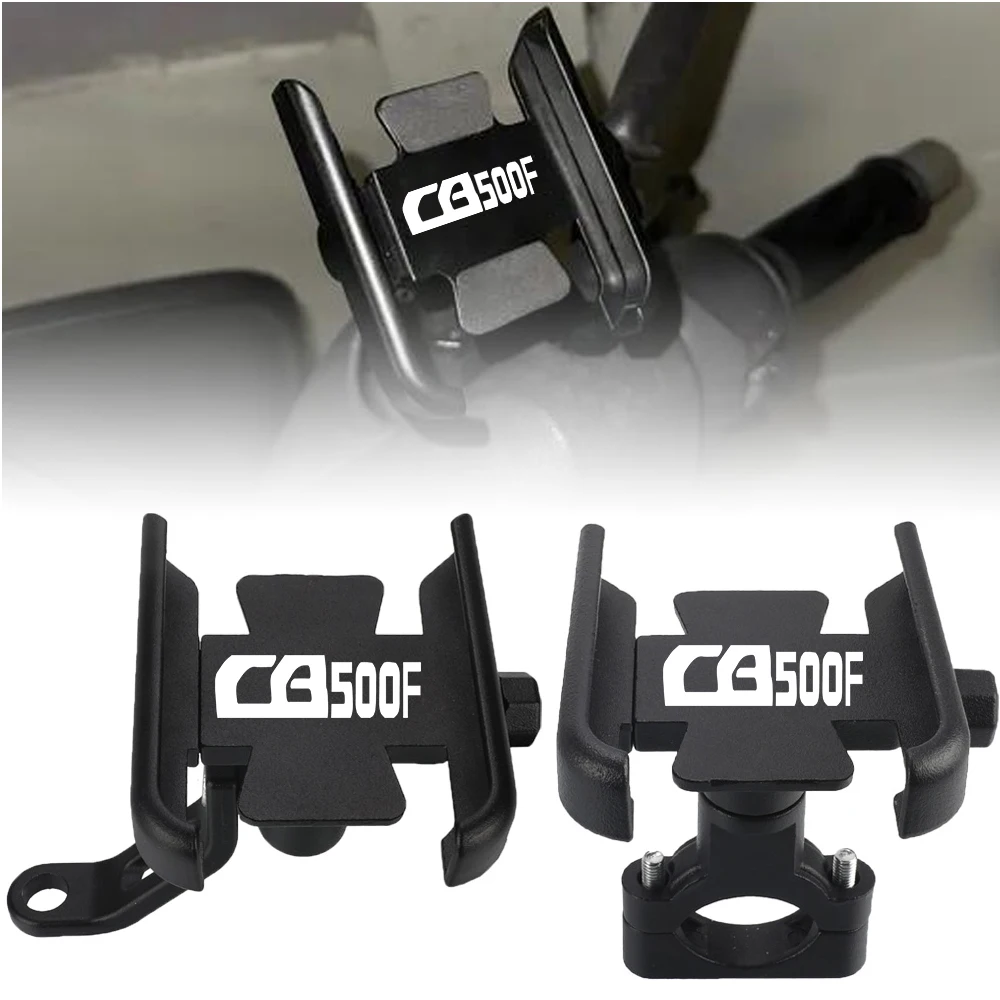 Motorcycle For HONDA CB500F CB 500F CB500 F 2013-2021 2022 2023 2024 Accessories Handlebar Mobile Phone Holder GPS Stand Bracket