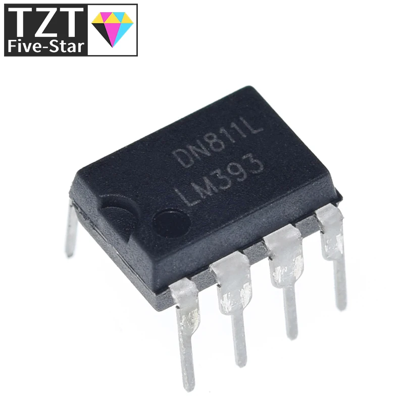 10PCS LM393P LM393 LM393N 393