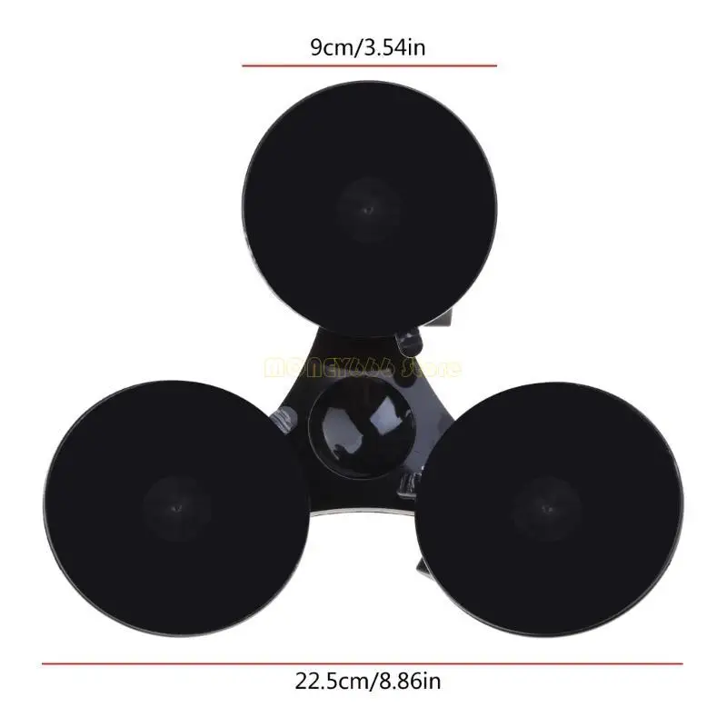 F62C Triple Usction Tappone Montaggio Porta del succo angolo basso per 2 3 3+ 4 Camera