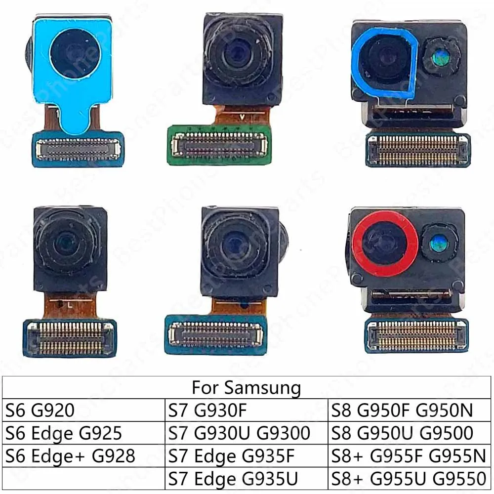 

Camera For Samsung Galaxy S7 Edge S6 S8 + Plus S8+ G920 G925 G928 G930 G935 G950 G955 Frontal Front Selfie Camera Module Parts