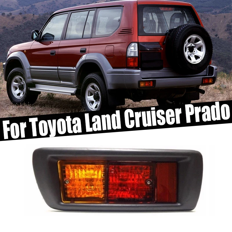 

Для Land Cruiser LC90 3400 FJ90 FJ95 2700 1996-2003 задний бампер противотуманные фары Маркировочные фонари противотуманные фары указатель поворота светодиодные задние фонари