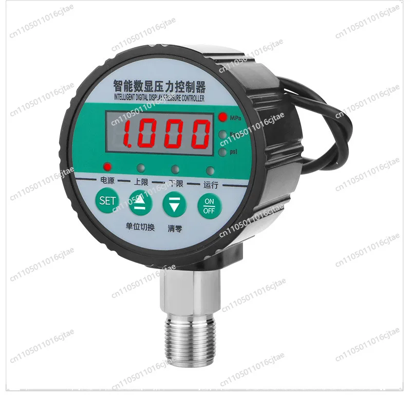 Digital Pressure Gauge SD-YS810 Hydraulic Precision Digital Pressure Gauge Controller Axial Electrical Contact Pressure Gauge
