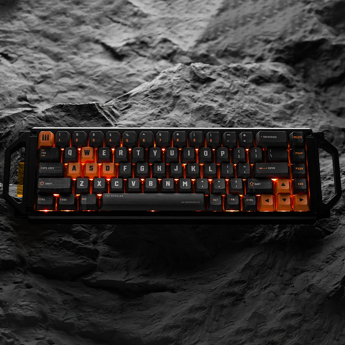 Angry Miao MECHA 65 Gaming Mechanical Keyboard 1MS Low Latency Wireless 1000hz Polling Rate 65 Layout HiFi Switch Aluminum shell