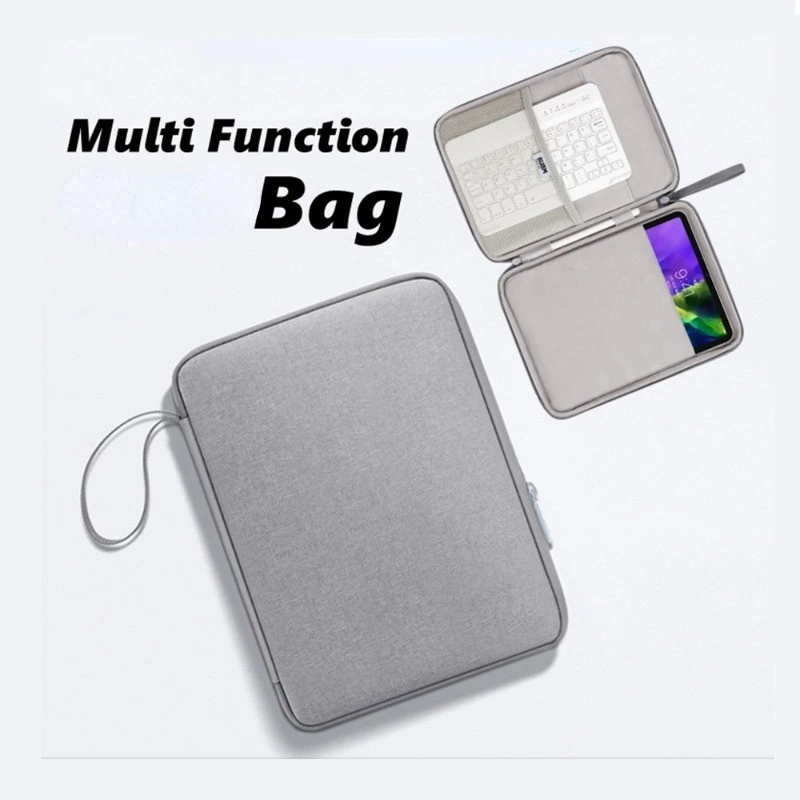 

Multi-Function Pouch For Samsung Galaxy Tab A9 A9 Plus S9 FE S9 S8 S7 A8 S6 Lite Anti Knock Tablet Bag Scratch-proof Handheld