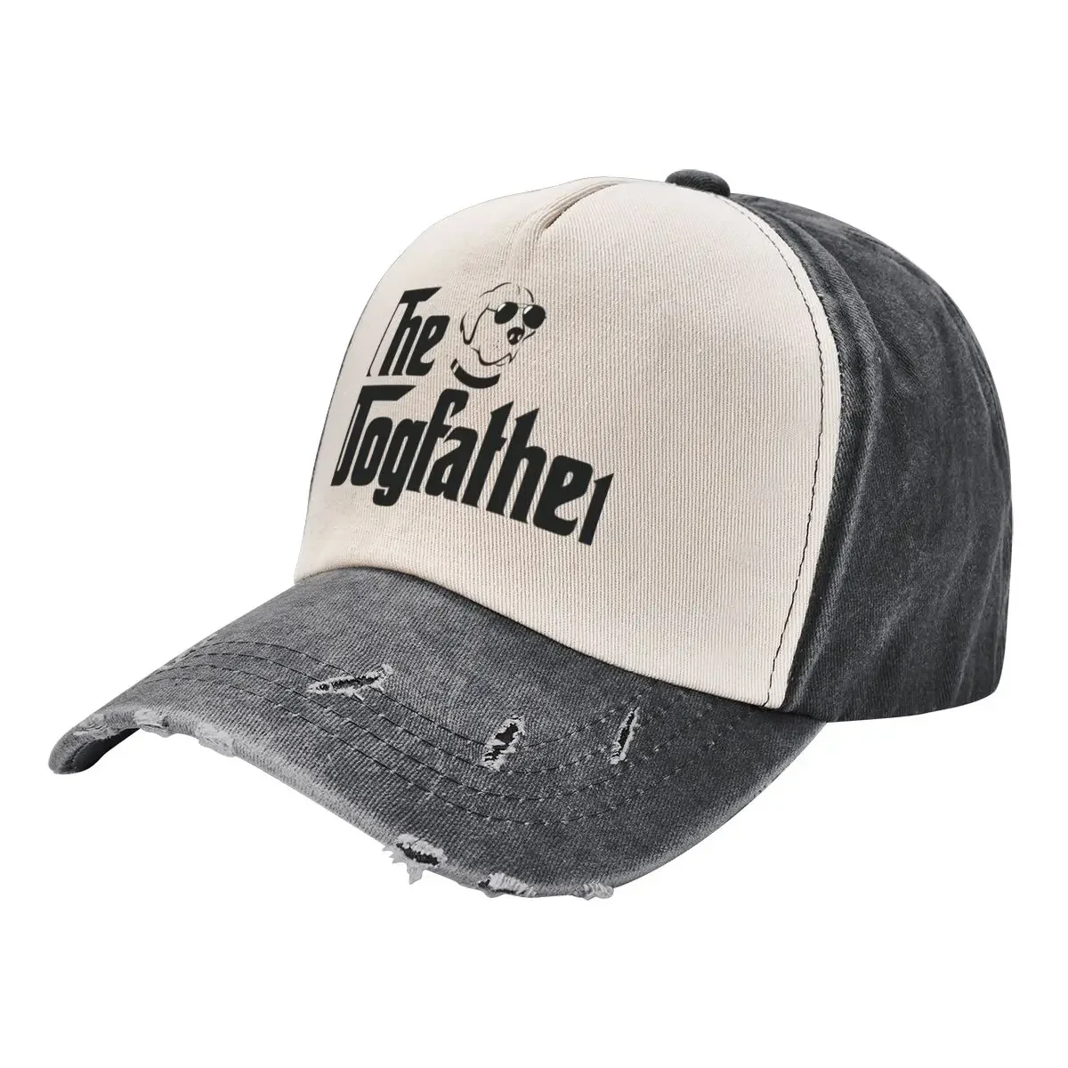 The Dogfather - funny Dad dog lover Baseball Cap Designer Hat Beach Bag Luxury Man Hat Women Caps Men's